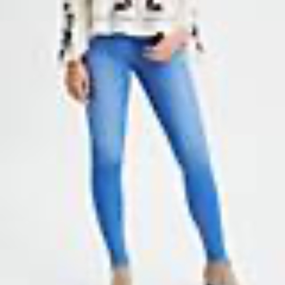 AE Super Vivid Blue Jeans